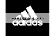 wpk平台是正规的吗（wpki）