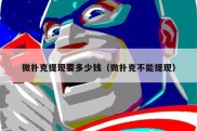微扑克提现要多少钱（微扑克不能提现）