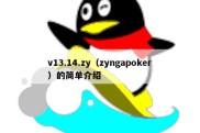 v13.14.zy（zyngapoker）的简单介绍