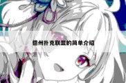 德州扑克联盟的简单介绍