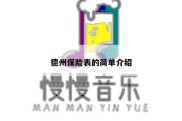 德州保险表的简单介绍