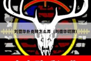 刘德华扑克牌怎么弄（刘德华切牌）