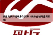 微扑克软件提现多久到账（微扑克辅助是真的吗）