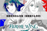 豪胆竞技怎么充值（豪胆是什么意思）