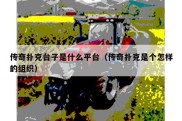 传奇扑克台子是什么平台（传奇扑克是个怎样的组织）