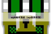 wpk哪开发的（wp软件开发）