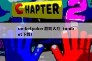 unibetpoker游戏大厅（unibet下载）