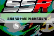 我是扑克王中文版（谁是扑克王台湾）
