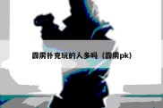 霹雳扑克玩的人多吗（霹雳pk）