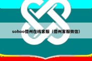 sohoo德州在线客服（德州客服微信）