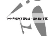 2024年德州下载地址（德州怎么下载）