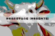 神来也扑克平台介绍（神来也德州下载）