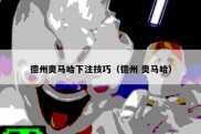 德州奥马哈下注技巧（德州 奥马哈）