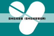 德州在线客服（德州在线客服招聘）